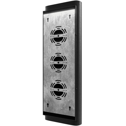 Avenue Lighting Avenue Outdoor 23in 1-Light Outdoor Sconce | Modern Black Aluminum | Entryway & Porch | Wet Rated, 8 x 3 x 23 in | Model AV9913-BLK