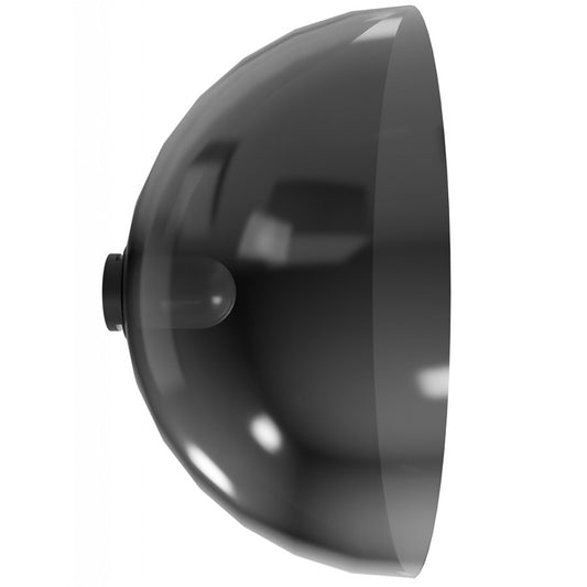 Fremont Bowl Shape 1-Light with Smoked Glass, Black - AEG102