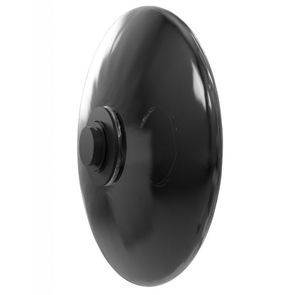 Fremont Disc Shape 1-Light with Smoked Glass, Black - AEG202