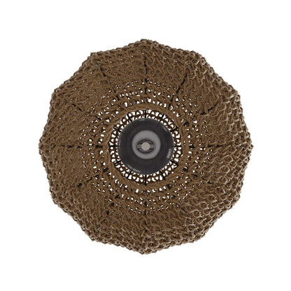 Avenue Lighting Malibu 16in Oval 1-Light Pendant | Rustic Natural Hemp Rope | Kitchen Island & Dining Room | 11 x 11 x 16 in | Model HF1005-RP