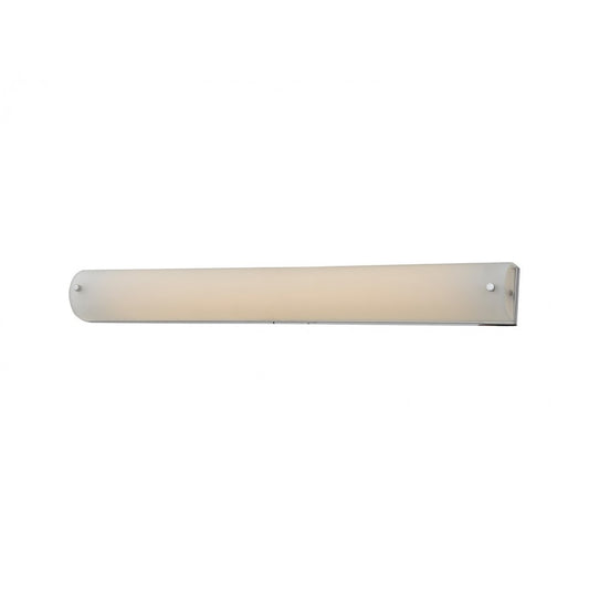 Avenue Lighting Cermack St. 18in 1-Light Vanity Light | Modern Polished Chrome and Glass | Bathroom & Powder Room Lighting | Model HF1111-CH