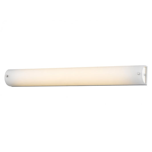 Avenue Lighting Cermack St. 36in LED Bath Bar | Brushed Nickel Steel and Glass | Bathroom Vanity & Grooming | 3600 Lumens, 3000K | Model HF1113-BN