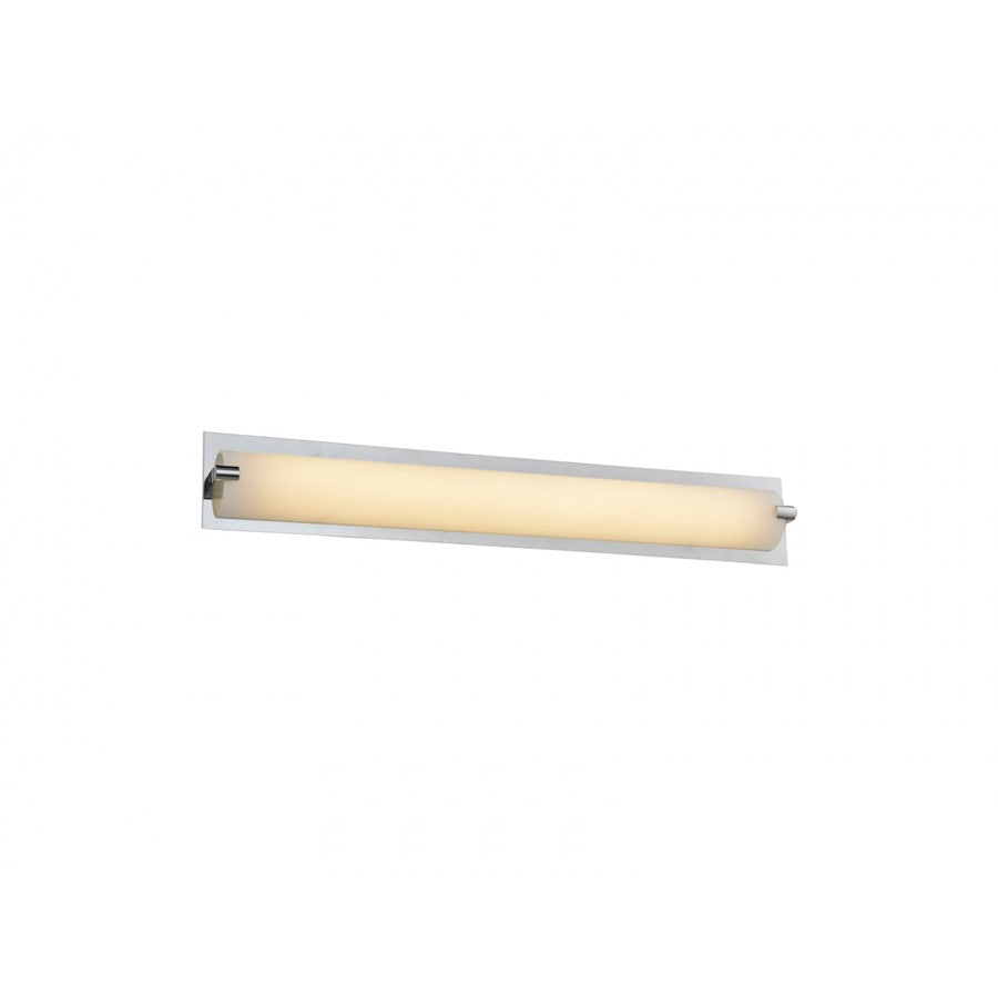 Avenue Lighting Cermack St. 16in LED Bath Bar | Polished Chrome Steel and Glass | Bathroom Vanity & Grooming | 1200 Lumens, 3000K | Model HF1114-CH