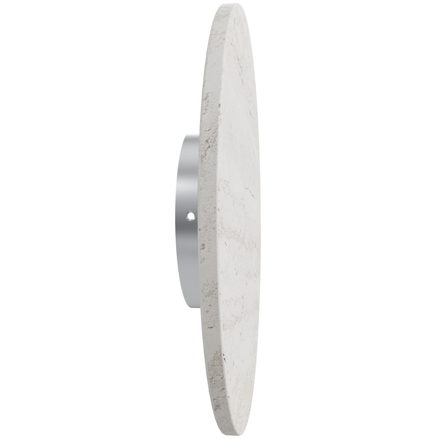 Avenue Lighting Sorrento 12in 1-Light Wall Sconce | Contemporary White Metal | Hallway & Bedroom Ambient Light | 12 x 12 x 12 in | Model HF1171-TR