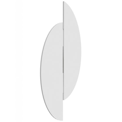 Avenue Lighting Parker 20in 1-Light Wall Sconce | White Metal/Plaster | Modern Half Moon | Bedroom & Hallway | 10 x 20 in | Model HF1371-WHT