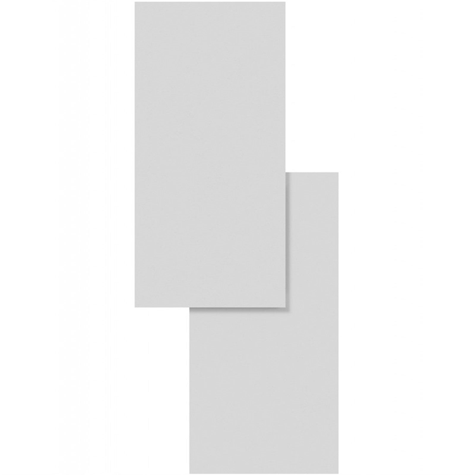 Avenue Lighting Parker 21in 1-Light Wall Sconce | Modern White Metal/Plaster | Bedroom & Hallway Accent | 10 x 21 in | Model HF1372-WHT