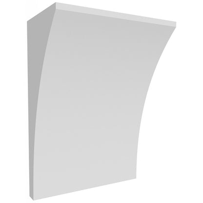 Avenue Lighting Parker 1-Light 11in Wall Sconce | Modern White Metal/Plaster | Bedroom & Hallway Accent Light | 7 x 11 in | Model HF1378-WHT