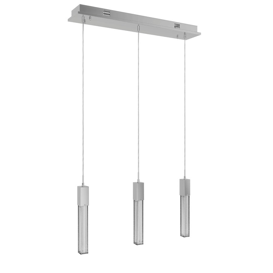 Avenue Lighting Boa 3Lt 130" Pendant/Multi Port, Chrome