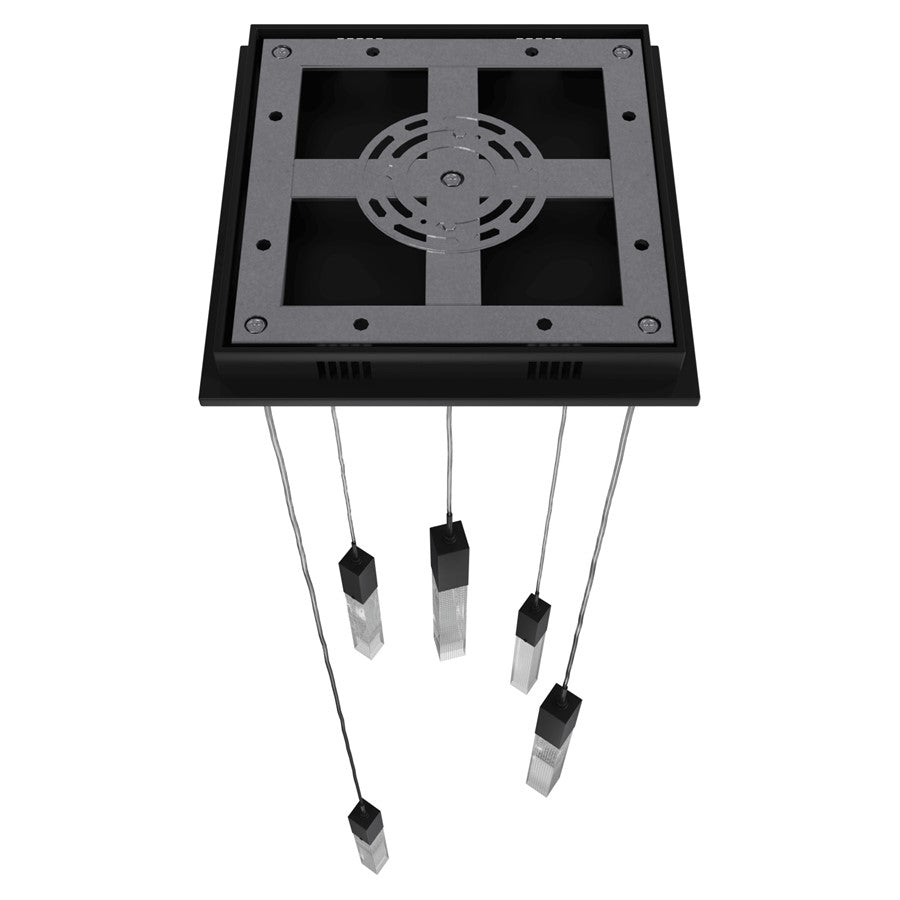 Avenue Original Glacier 5Lt 144" Pendant, Black/Snow
