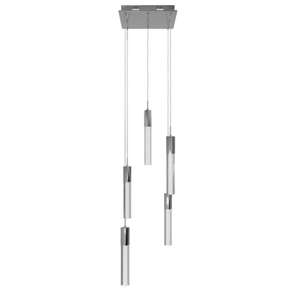 Avenue Original Glacier 5Lt 144" Pendant, Chrome/Snow