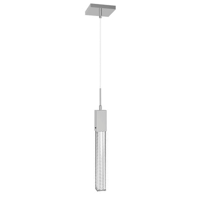 Avenue Lighting Boa 1 Light 120" Pendant, Polished Chrome