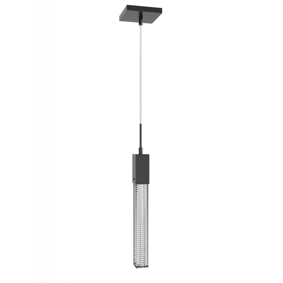 Avenue Lighting Boa 1 Light 120" Pendant, Dark Bronze