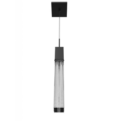 Avenue Lighting Boa 1 Light 120" Pendant, Dark Bronze
