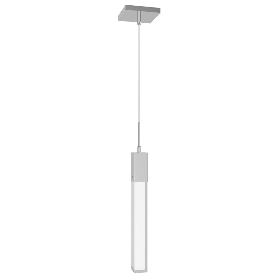 Avenue Original Glacier 1Lt 120" Pendant, Chrome/Crystal