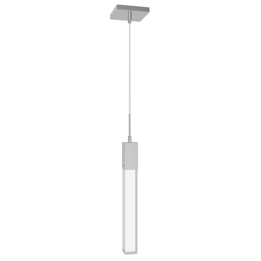 Avenue Original Glacier 1Lt 120" Pendant, Chrome/Crystal