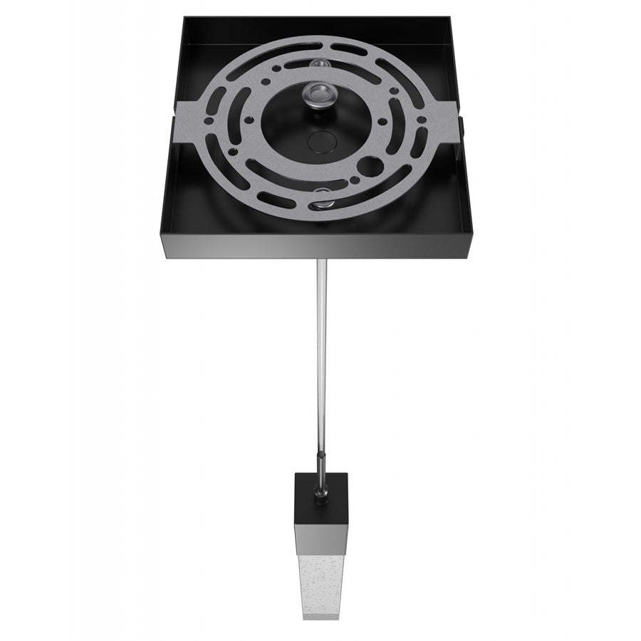 Avenue Original Glacier 1Lt 120" Pendant, Bronze/Bubble