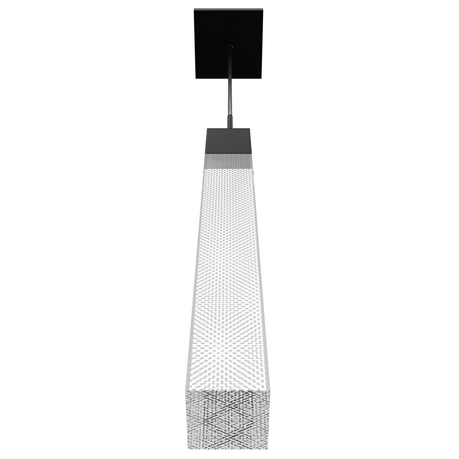 Avenue Original Glacier 1Lt 120" Pendant, Bronze/Snow