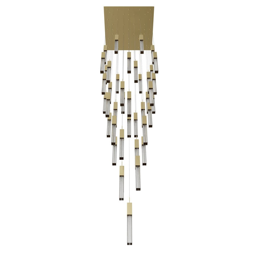 Avenue Lighting Boa 41Lt 174" Pendant/Multi Port, Brass