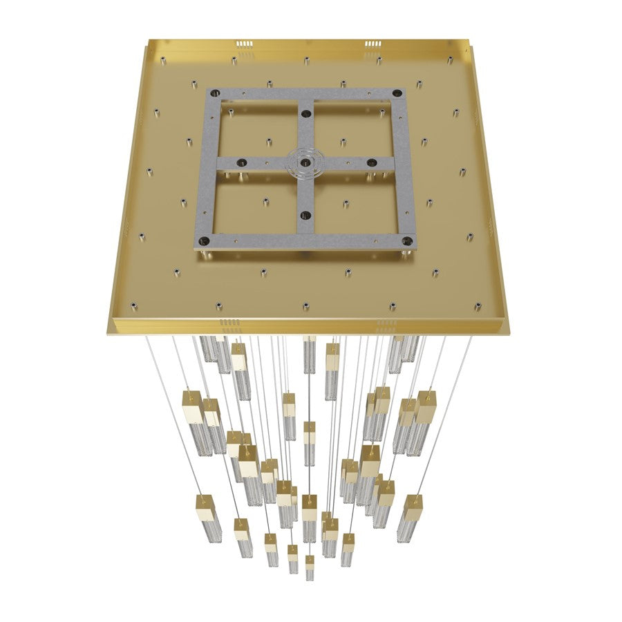 Avenue Lighting Boa 41Lt 174" Pendant/Multi Port, Brass