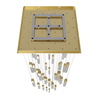 Avenue Lighting Boa 41Lt 174" Pendant/Multi Port, Brass