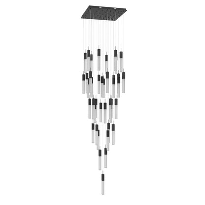Avenue Lighting Boa 41 Light 174" Pendant/Multi Port , Black