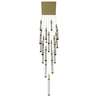 Avenue Lighting Boa 25Lt 174" Pendant/Multi Port, Brass