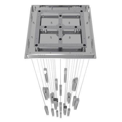 Avenue Lighting Boa 25Lt 174" Pendant/Multi Port, Chrome