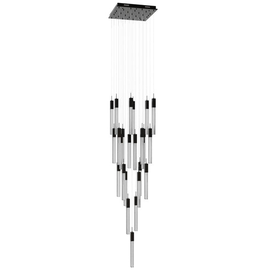 Avenue Lighting Boa 25Lt 174" Pendant/Multi Port, Bronze