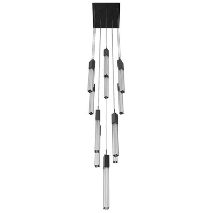 Avenue Lighting Boa 13 Light 148" Pendant/Multi Port , Black