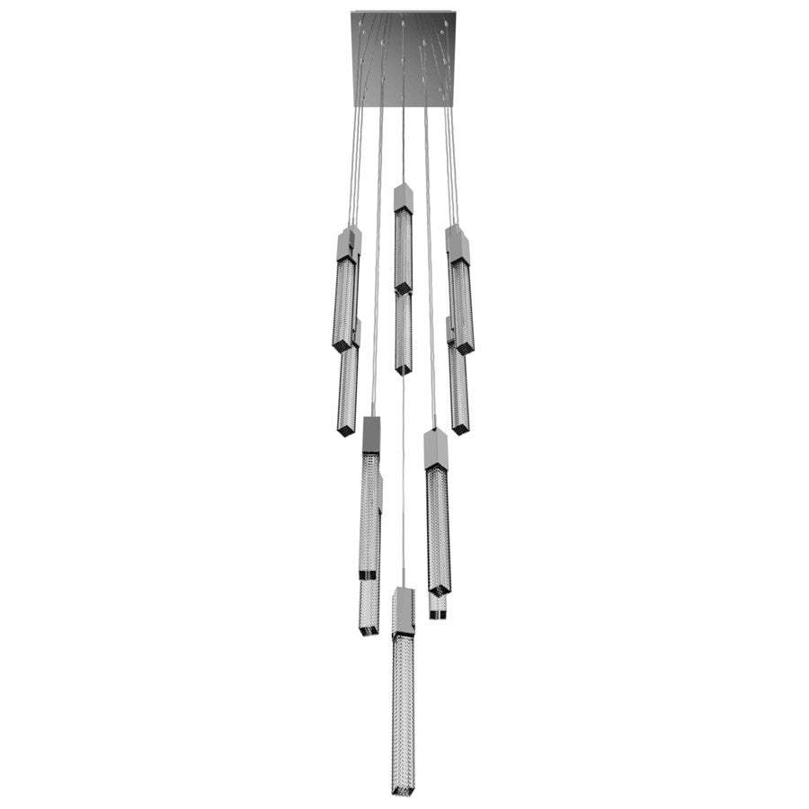 Avenue Lighting Boa 13Lt 148" Pendant/Multi Port, Chrome