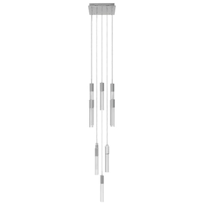 Avenue Original Glacier 13Lt 148" Pendant, Chrome/Snow