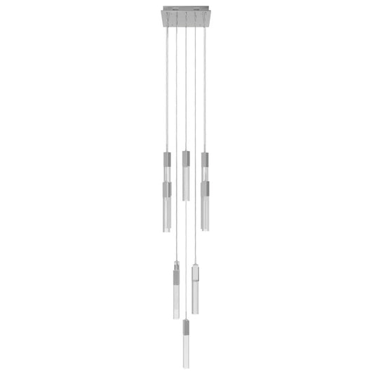 Avenue Original Glacier 13Lt 148" Pendant, Chrome/Snow