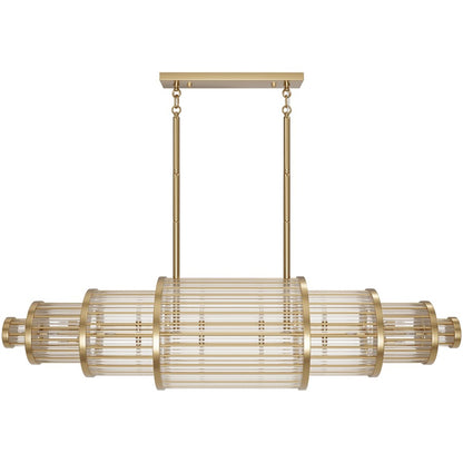 Avenue Lighting Waldorf 28 Light 16" Chandelier, Aged Brass