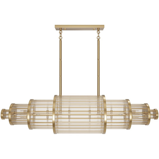 Avenue Lighting Waldorf 28 Light 16" Chandelier, Aged Brass