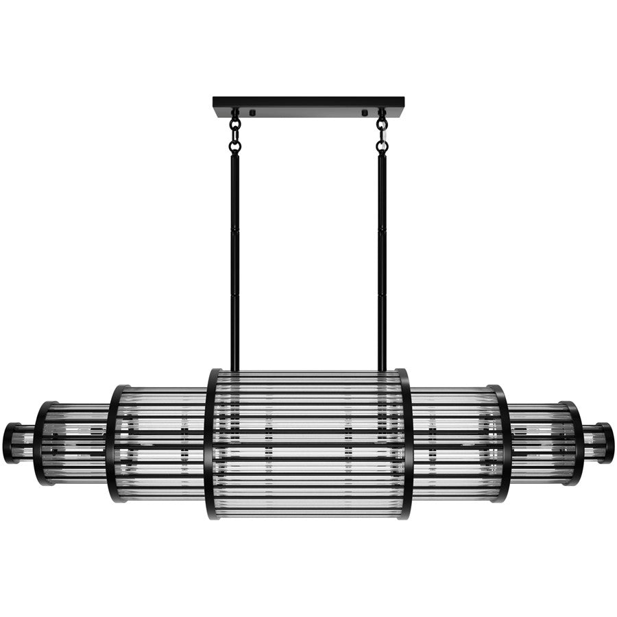 Avenue Lighting Waldorf 28 Light 16" Chandelier, Polished Gunmetal