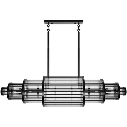 Avenue Lighting Waldorf 28 Light 16" Chandelier, Polished Gunmetal