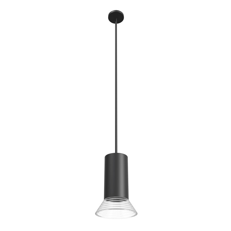 Avenue Lighting Newport 1 Light 8" Pendant, Black