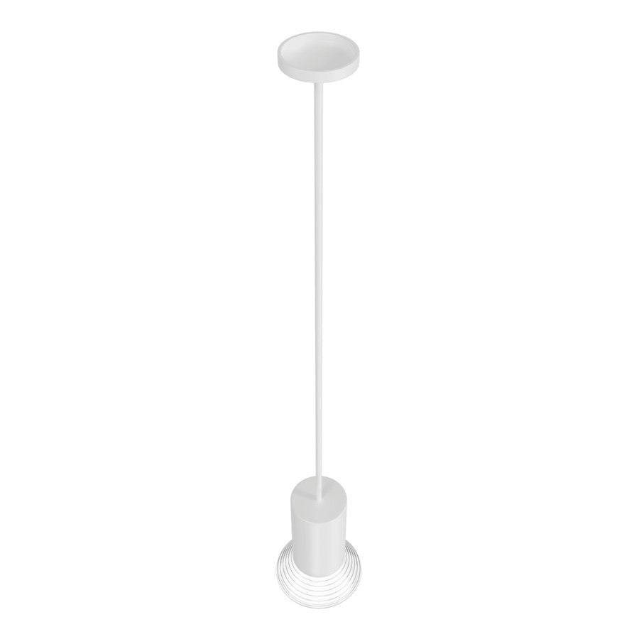 Avenue Lighting Newport 1 Light 8" Pendant, White