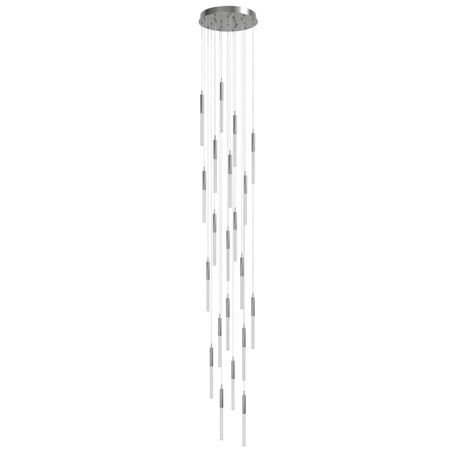 Avenue Lighting Main St. 21Lt 158" Pendant/Multi Port, Nickel