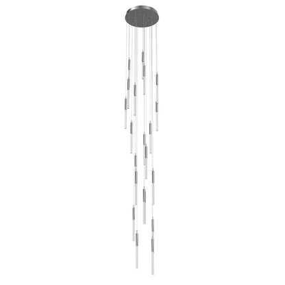 Avenue Lighting Main St. 21Lt 158" Pendant/Multi Port, Nickel
