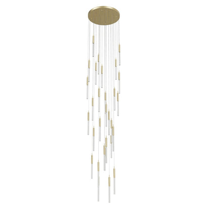 Avenue Lighting Main St. 31Lt 158" Pendant/Multi Port, Brass
