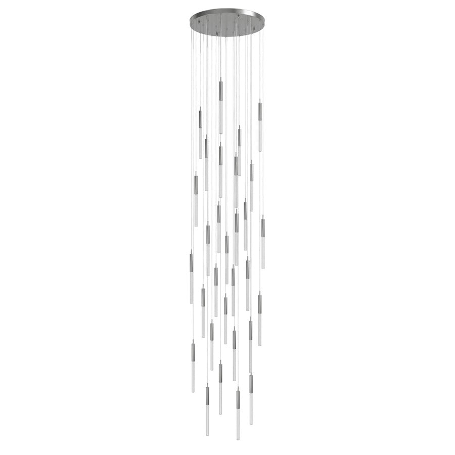 Avenue Lighting Main St. 31Lt 158" Pendant/Multi Port, Nickel