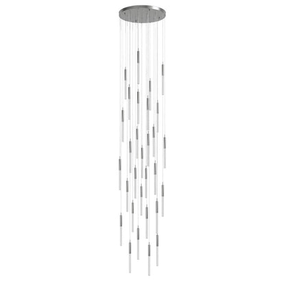 Avenue Lighting Main St. 31Lt 158" Pendant/Multi Port, Nickel