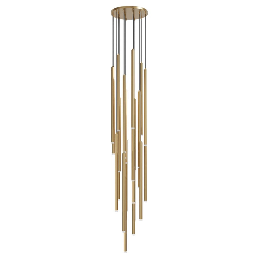 Avenue Lighting Filmore Ave. 25Lt 210" Pendant/Multi Port , Brass