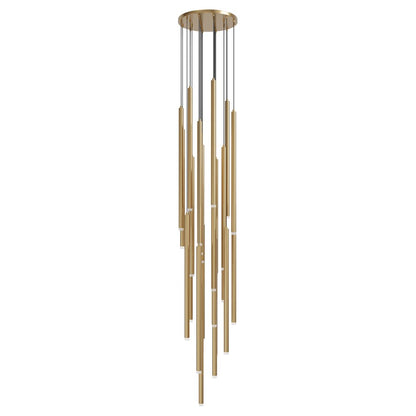 Avenue Lighting Filmore Ave. 25Lt 210" Pendant/Multi Port , Brass