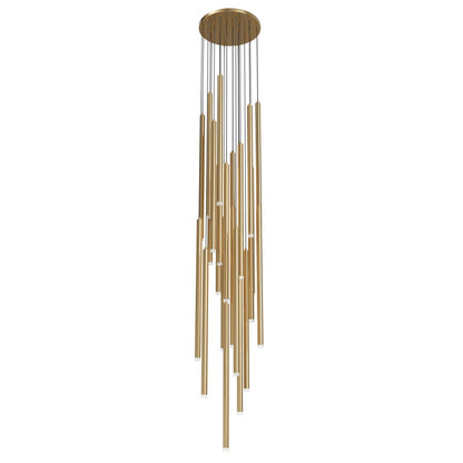 Avenue Lighting Filmore Ave. 25Lt 210" Pendant/Multi Port , Brass
