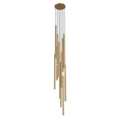 Avenue Lighting Filmore Ave. 13Lt 214" Pendant/Multi Port , Brass