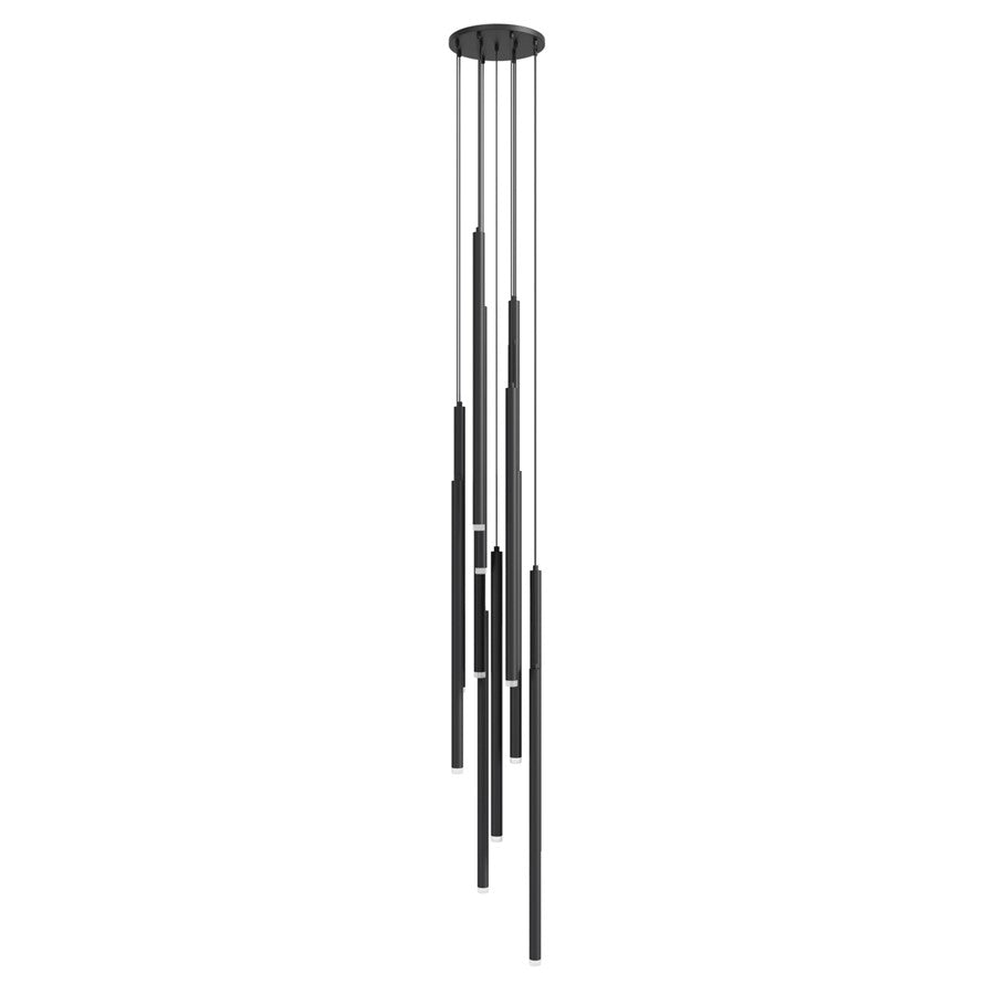 Avenue Lighting Filmore Ave. 13Lt 214" Pendant/Multi Port , Black