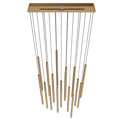 Avenue Lighting Filmore Ave. 17Lt 215" Pendant/Multi Port , Brass