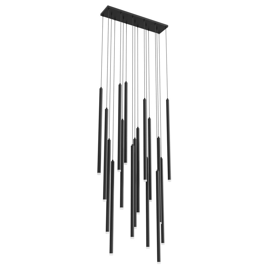 Avenue Lighting Filmore Ave. 17Lt 215" Pendant/Multi Port , Black